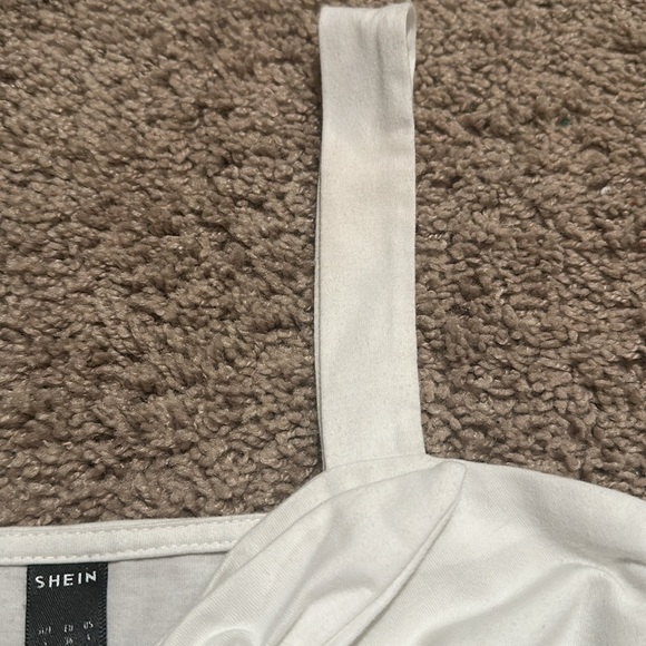 SHEIN white tie top - Picture 4 of 8